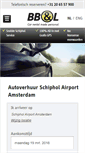 Mobile Screenshot of bbl-autoverhuur-schiphol.nl